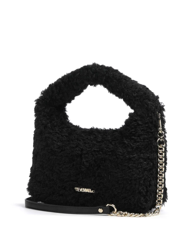 Steve Madden BFLUFFY Sac à main black/gold