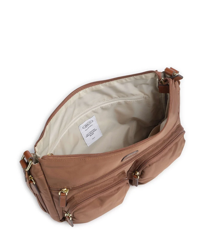 Brics X-Collection Sac bandoulière brownie