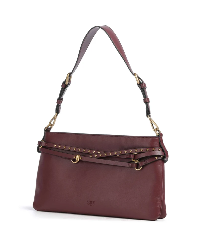 Pinko Belt Classic Sac porté épaule ribes intenso/antique gold