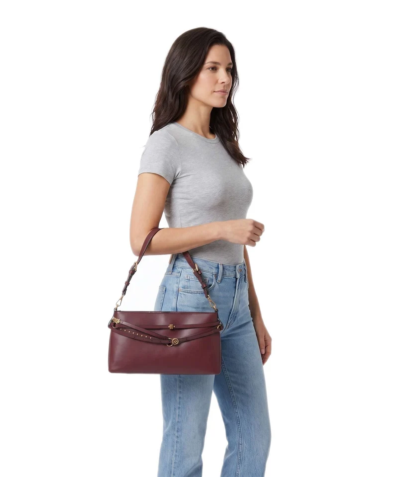 Pinko Belt Classic Sac porté épaule ribes intenso/antique gold