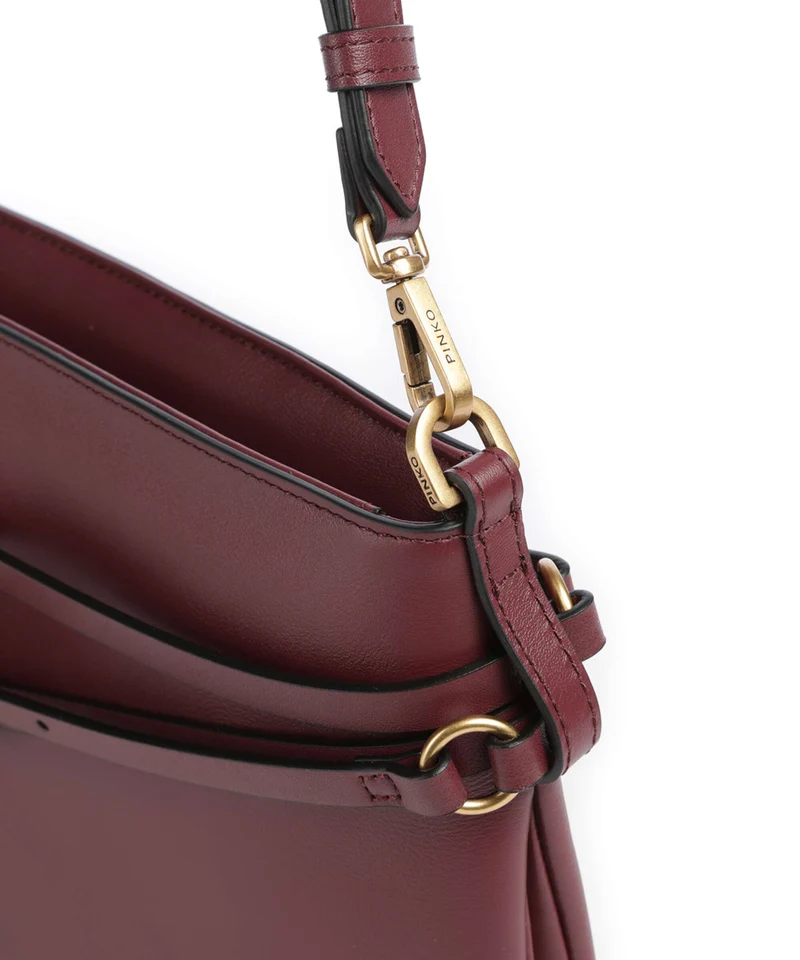 Pinko Belt Classic Sac porté épaule ribes intenso/antique gold