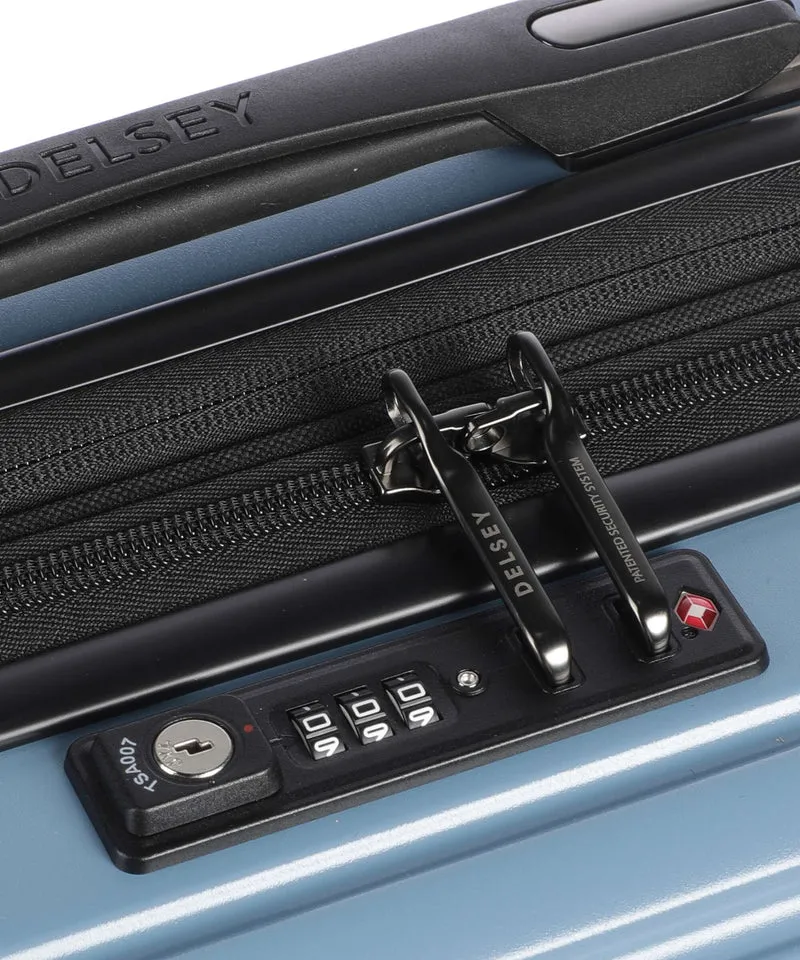 Delsey Paris Caumartin Plus Valise 4 roues zinc blue