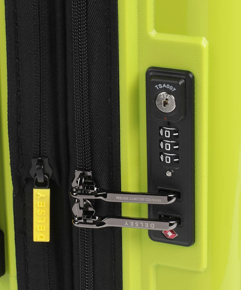 Delsey Paris Lutece Se Slim Valise 4 roues lime