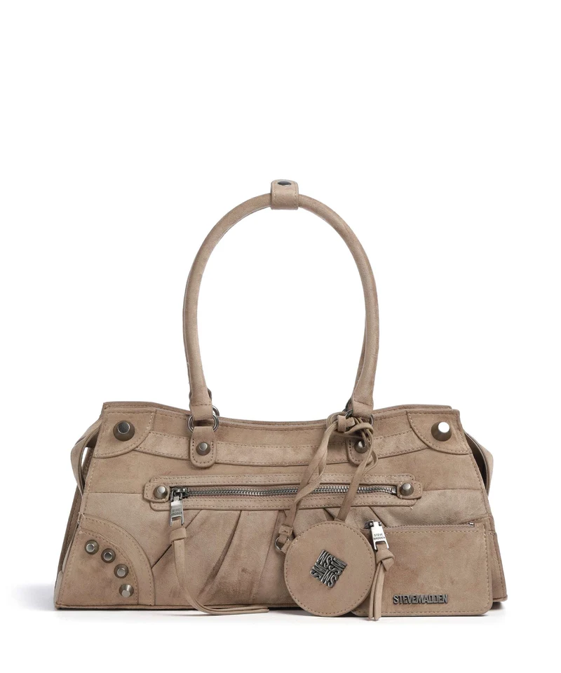Steve Madden BRAVYN-S Sac porté épaule taupe
