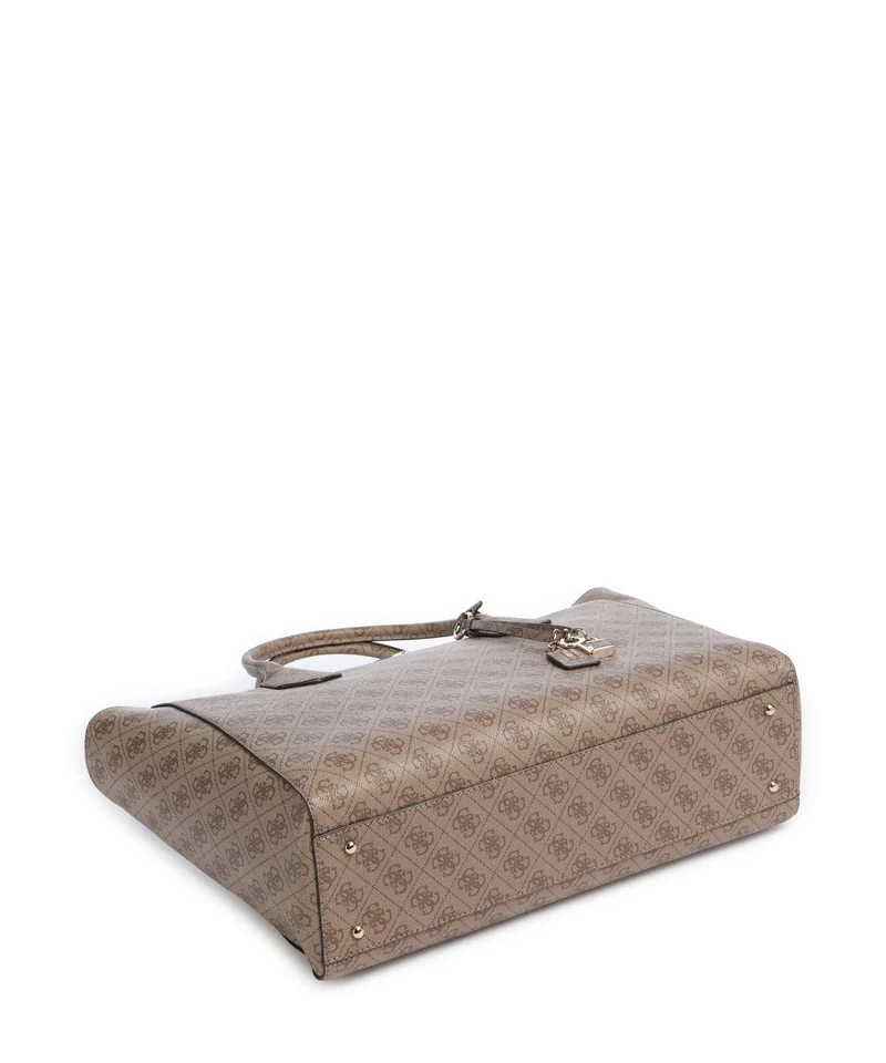 Guess Marissa Tech Logo Sac à main latte logo