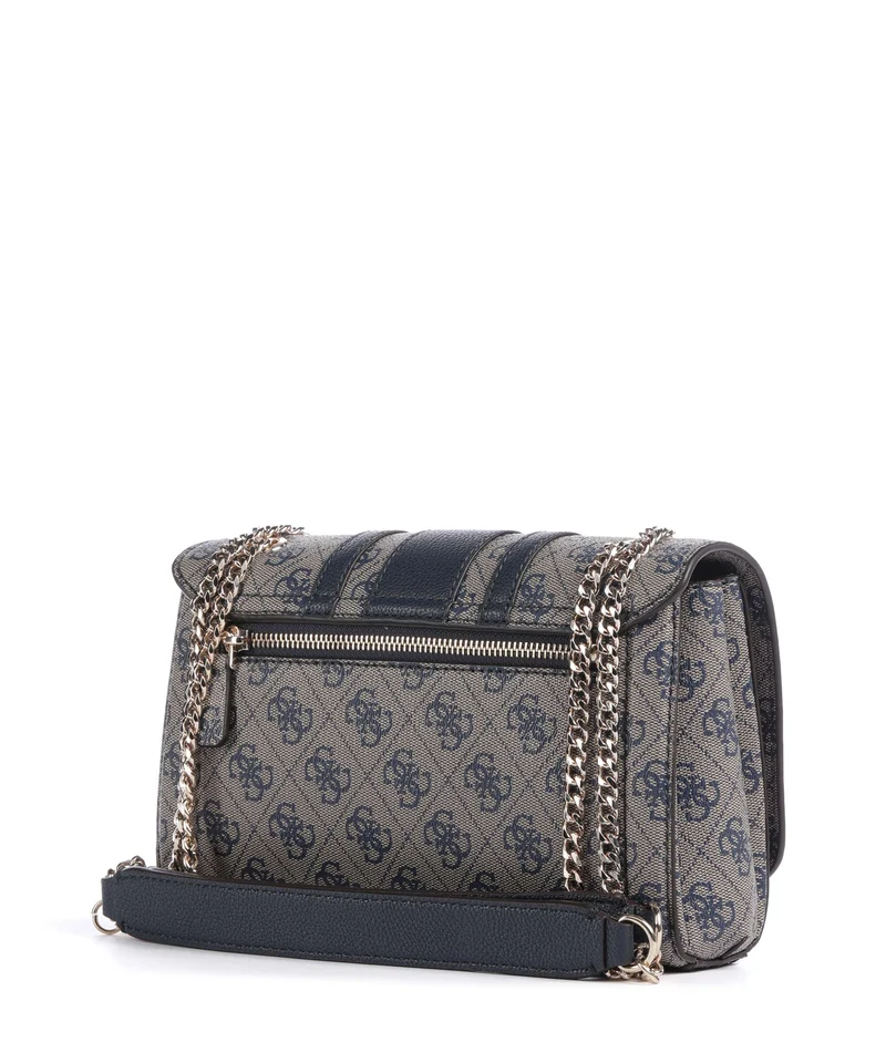 Guess Noelle II Sac porté épaule midnight logo