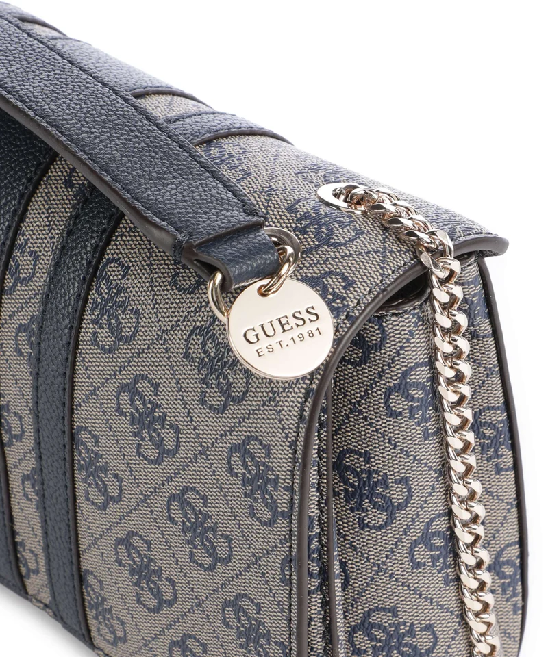 Guess Noelle II Sac porté épaule midnight logo