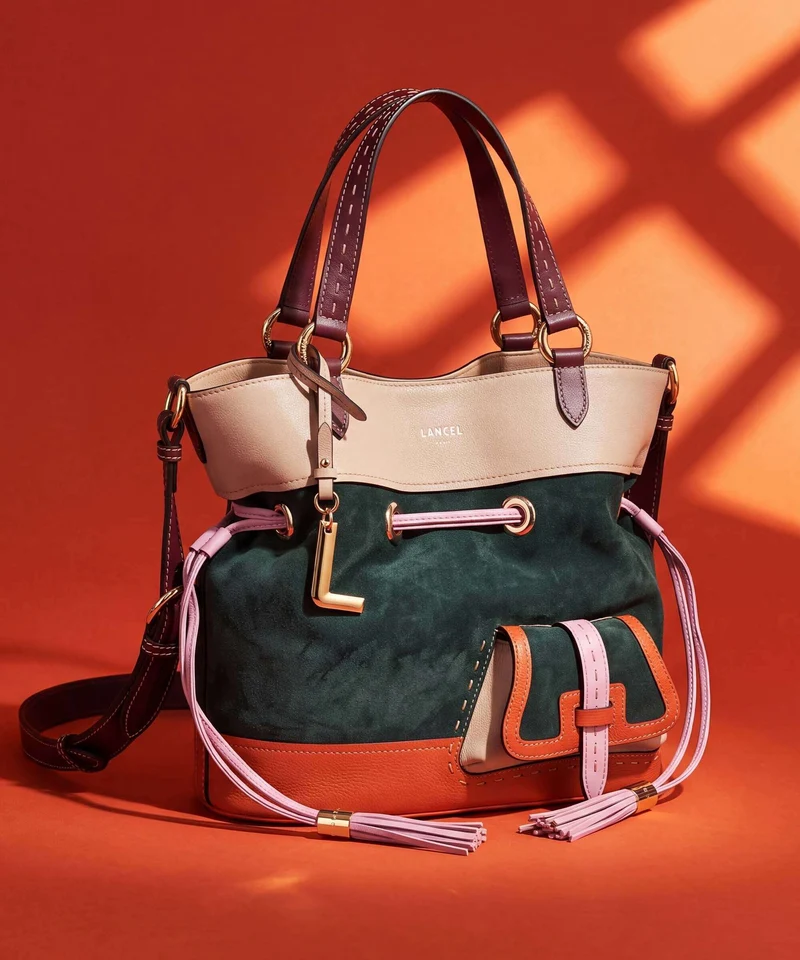 Lancel Premier Flirt M Sac seau multicolour amazon