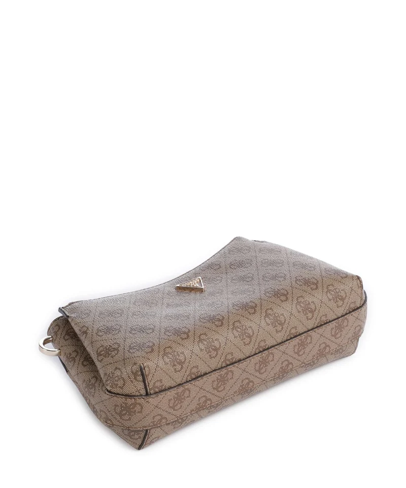 Guess Noelle II Sac porté épaule latte logo/brown