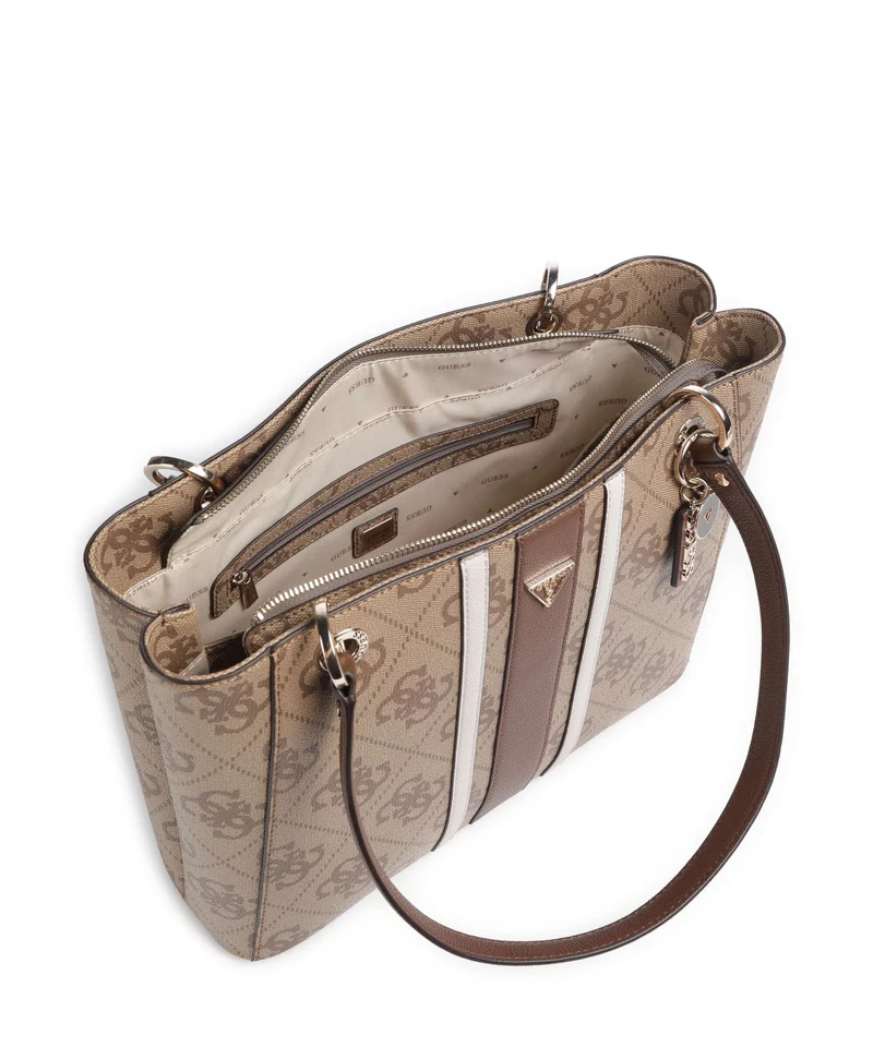 Guess Noelle II Cabas latte logo/brown