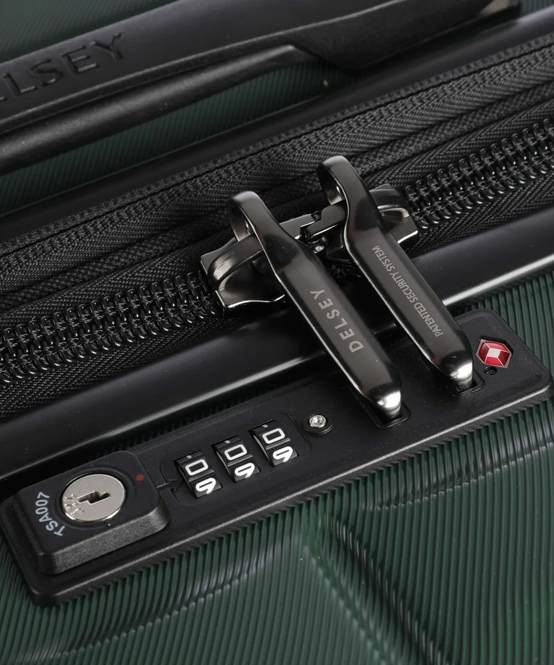Delsey Paris Longitude Valise 4 roues green