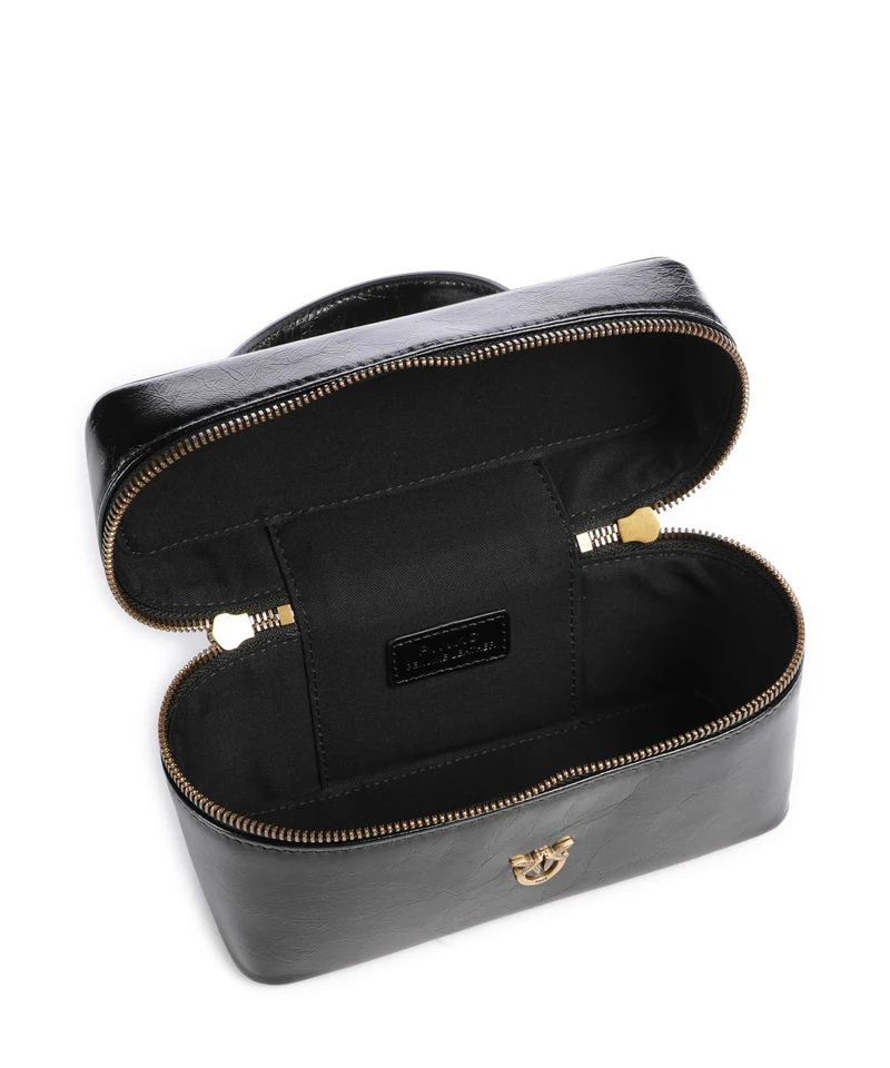 Pinko Vanity Mini Sac bandoulière nero/antique gold