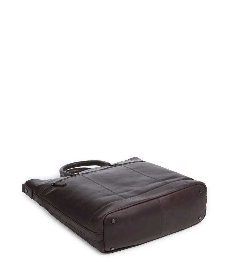 The Chesterfield Brand Wax Pull Up Cow Westbrook Sac à main brown