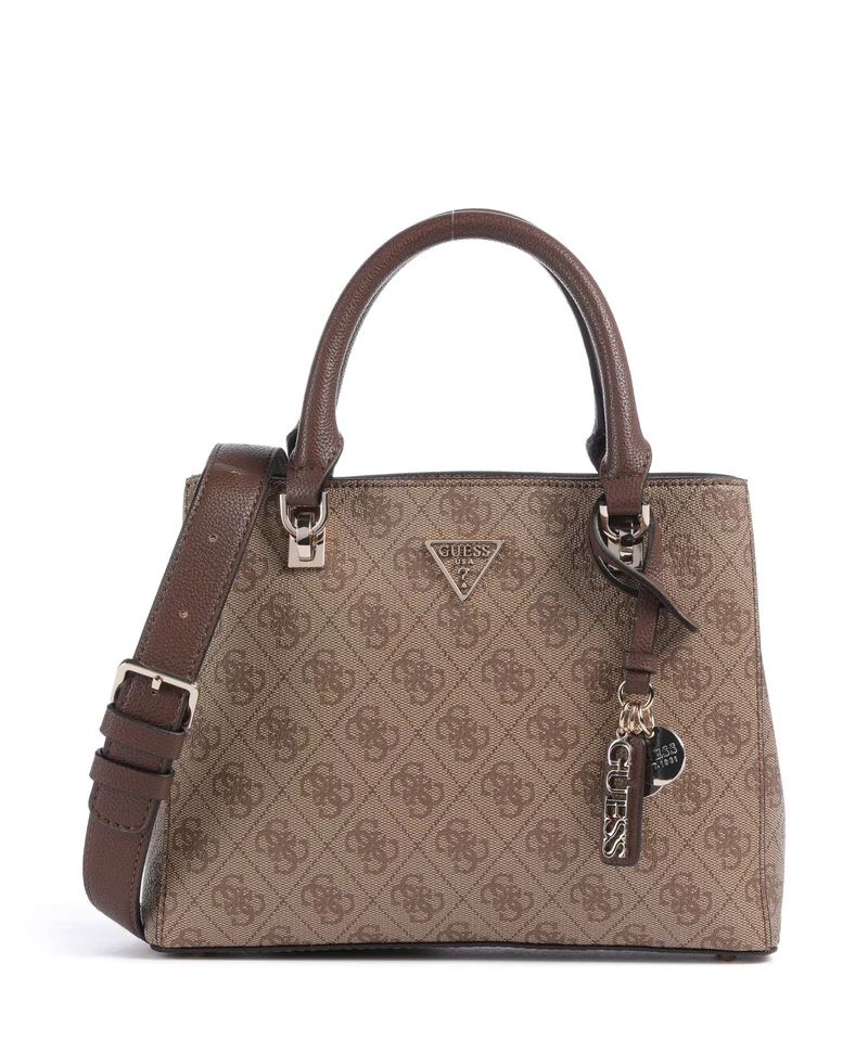 Guess Noelle II Small Sac à main latte logo/brown
