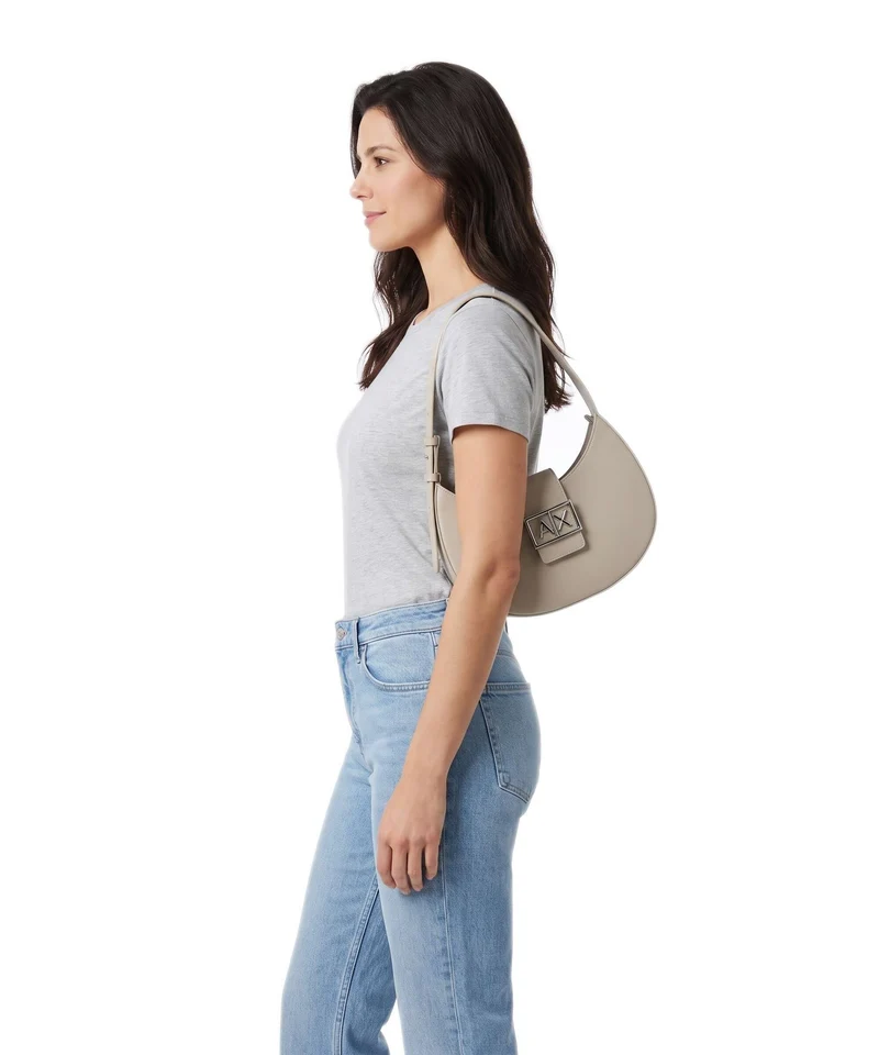 Armani Exchange Wonder Sac porté épaule script