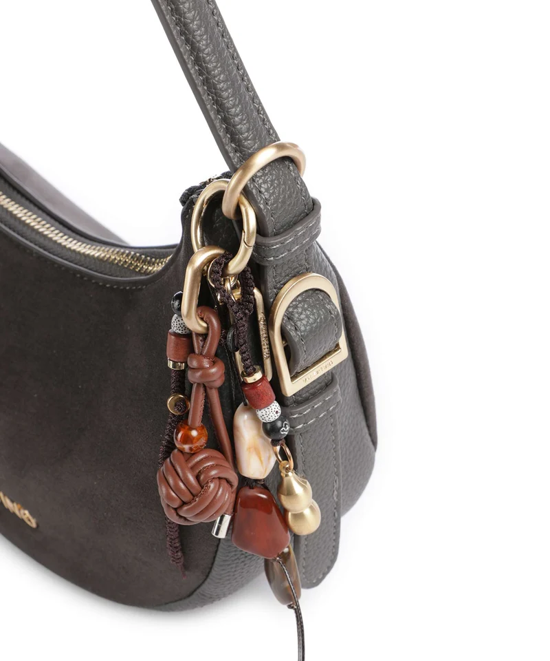 Valentino Bags Winnie Winter Sac porté épaule antracite