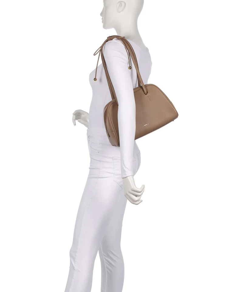 Furla Poppy M Sac porté épaule toffee