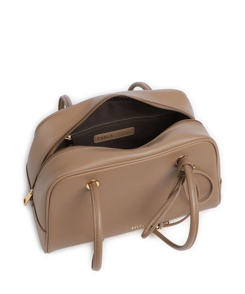 Furla Poppy M Sac porté épaule toffee