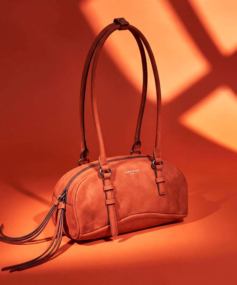 Liebeskind Capri Suede S Sac porté épaule red rock
