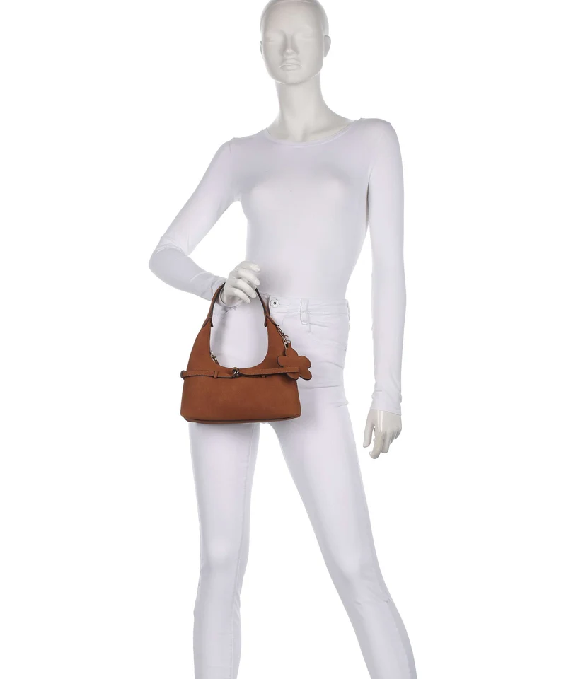 Guess Taylor Mini Sac porté épaule cognac
