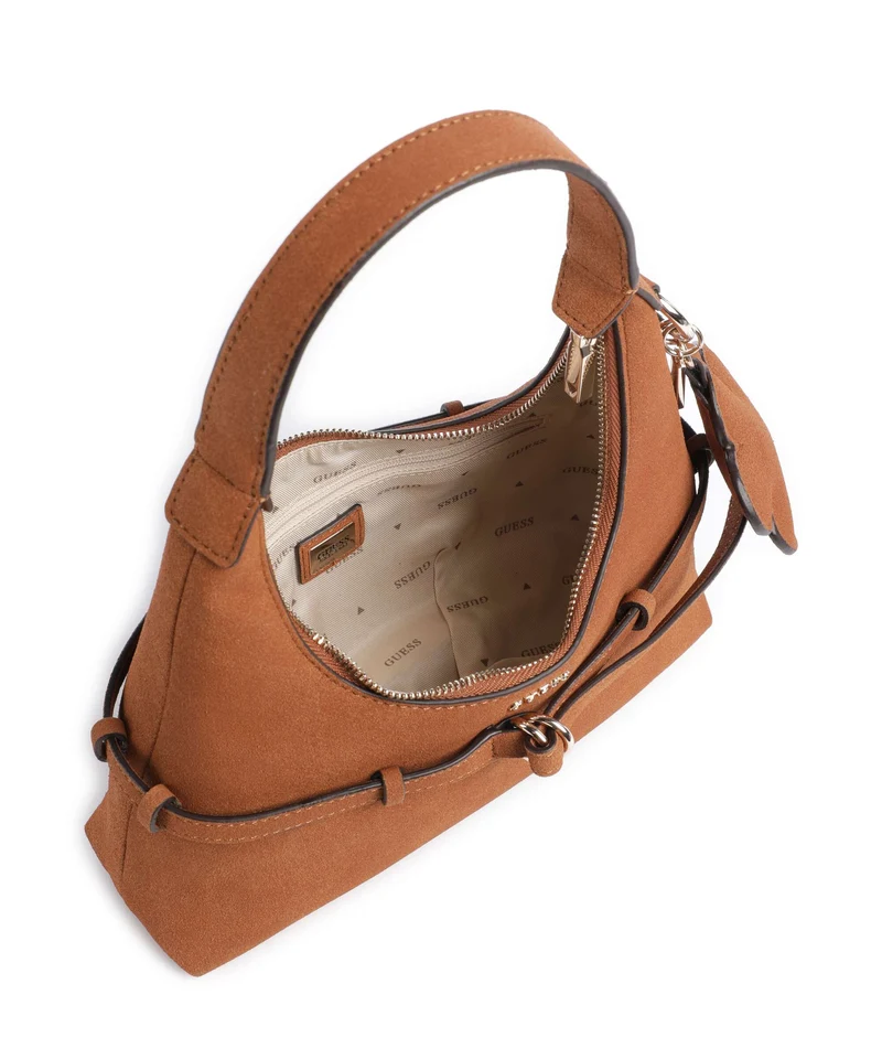 Guess Taylor Mini Sac porté épaule cognac