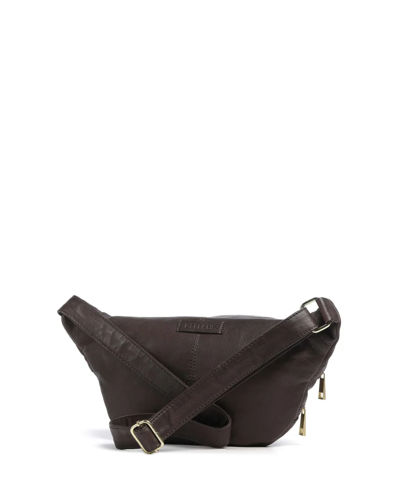 Depeche Golden Chic Sac banane coffee