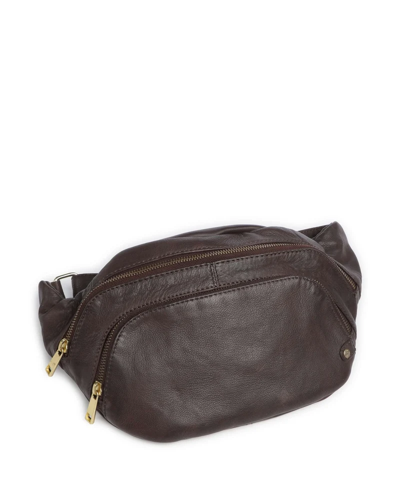 Depeche Golden Chic Sac banane coffee