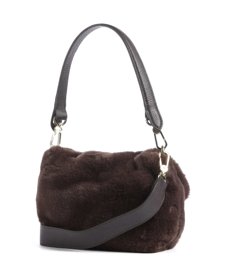 Abro Temi Small Sac porté épaule dark brown