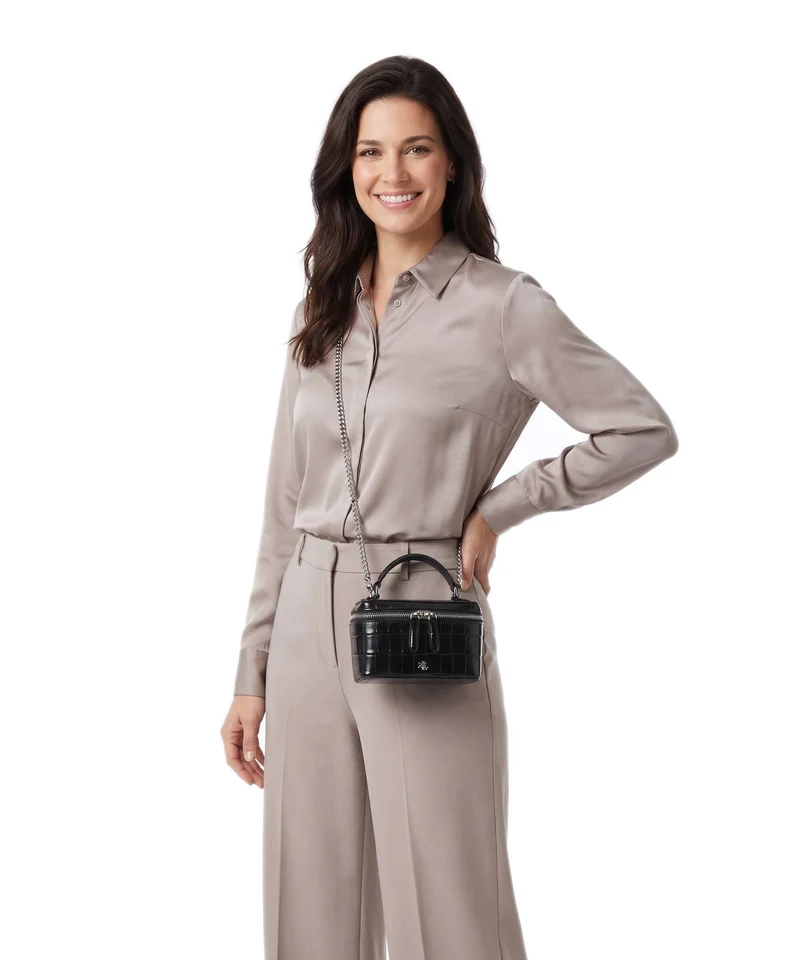 Lauren Ralph Lauren Hallee Small Sac bandoulière black