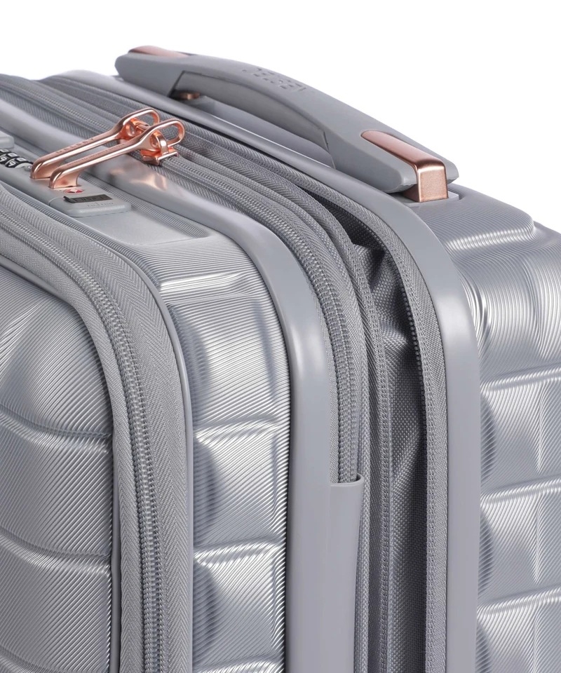 Delsey Paris Shadow 5.0 Valise 4 roues platinum