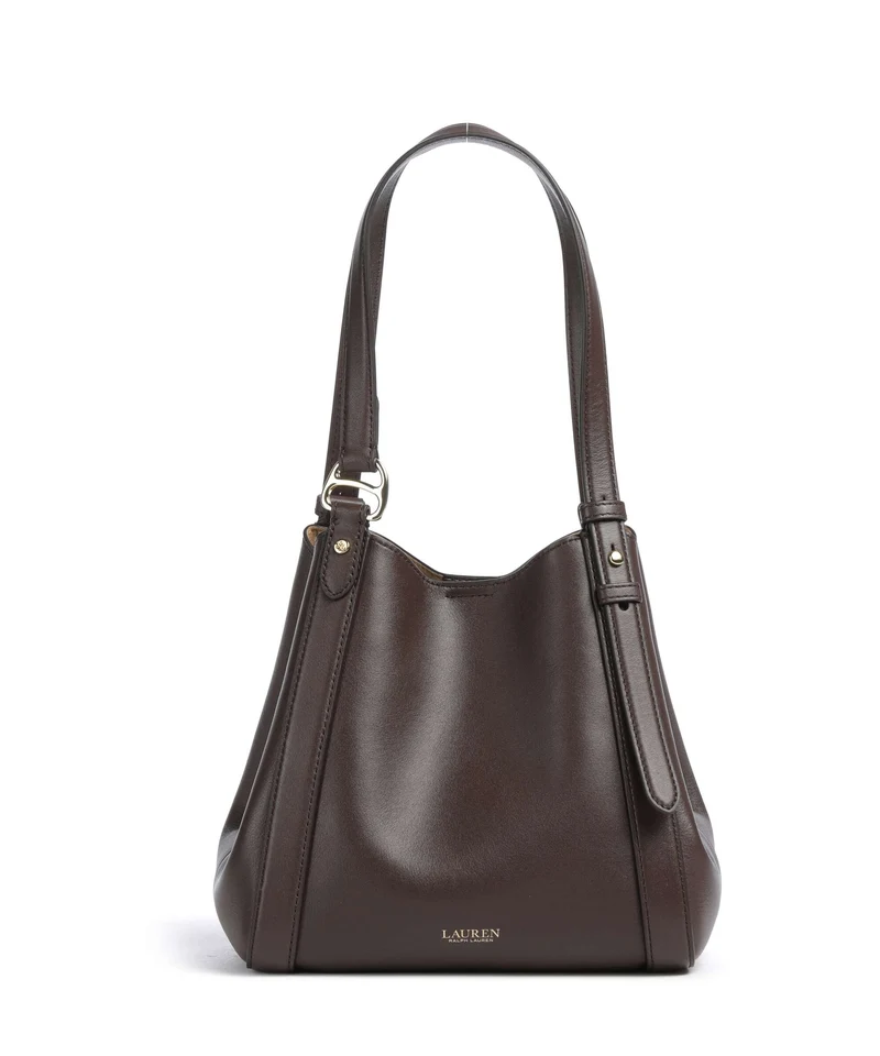 Lauren Ralph Lauren Tasha Small Cabas chestnut brown