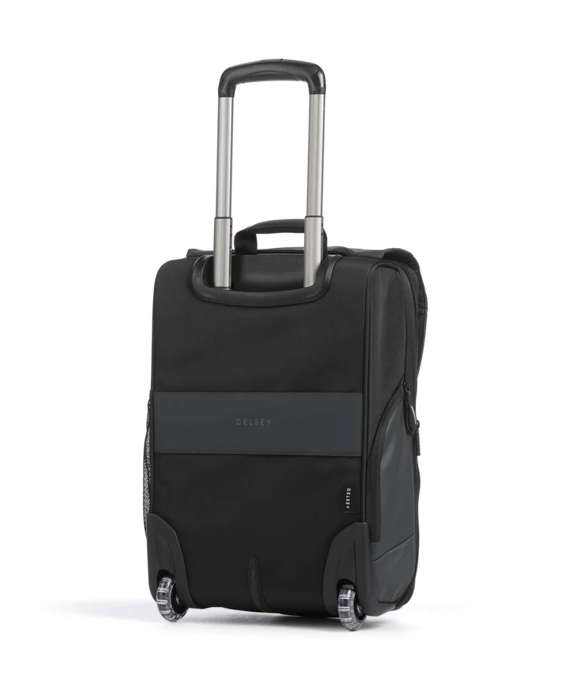 Delsey Paris Securflap Sac à dos à roulettes black