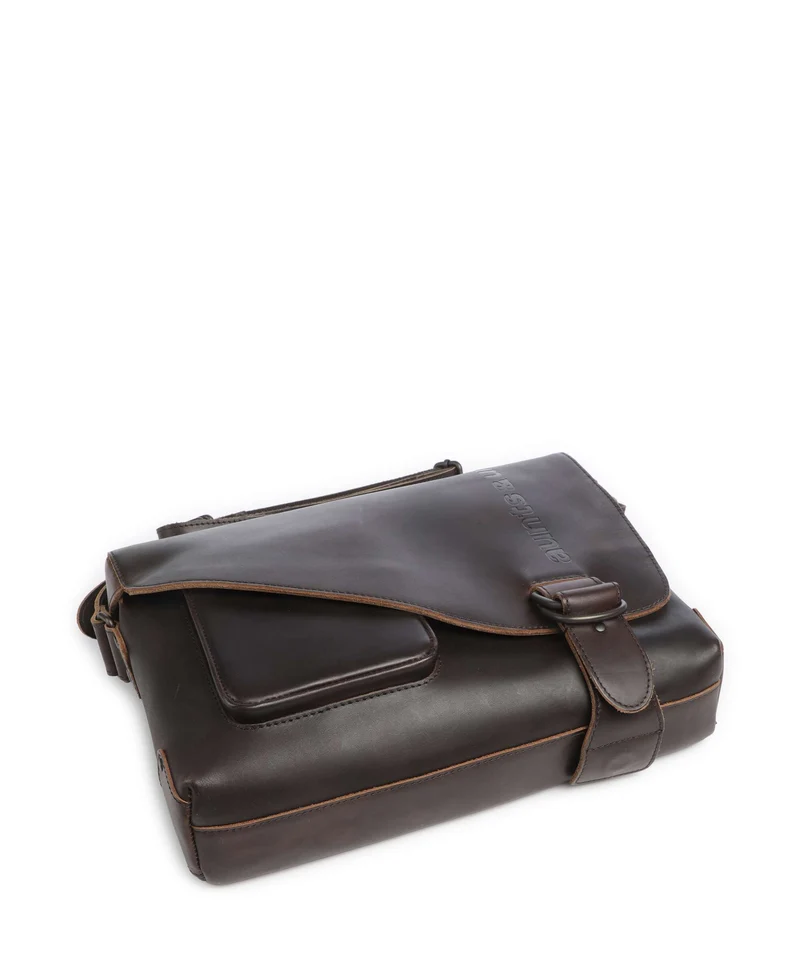 Aunts & Uncles Heritage Judd Sac messager dark brown