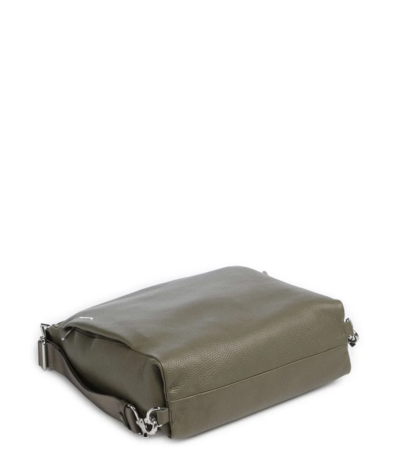 Mandarina Duck Mellow Leather Sac à main porté dos winter olive