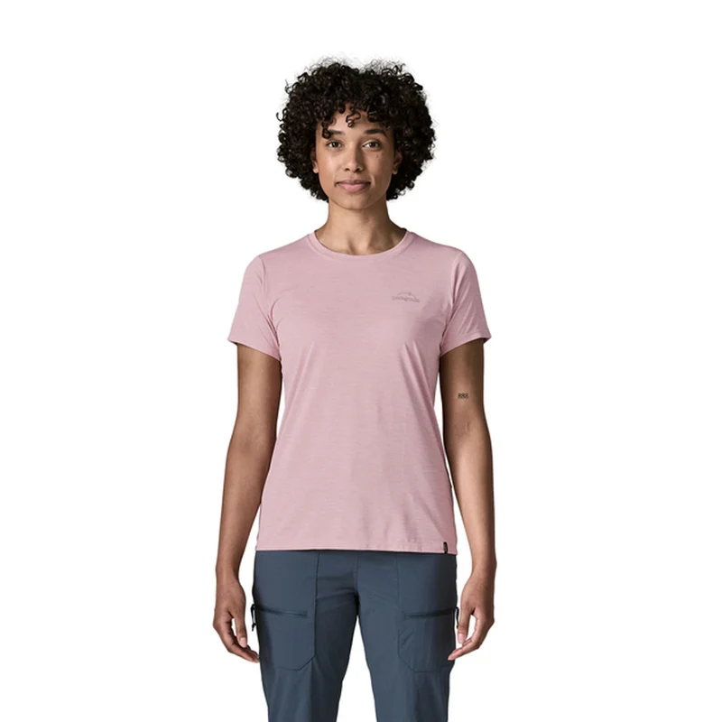 T-shirt Patagonia Capilene Cool Daily Shirt – P-6 Cosmos (femmes)