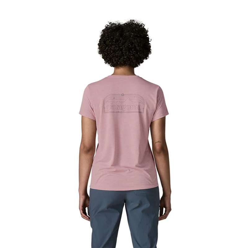 T-shirt Patagonia Capilene Cool Daily Shirt – P-6 Cosmos (femmes)