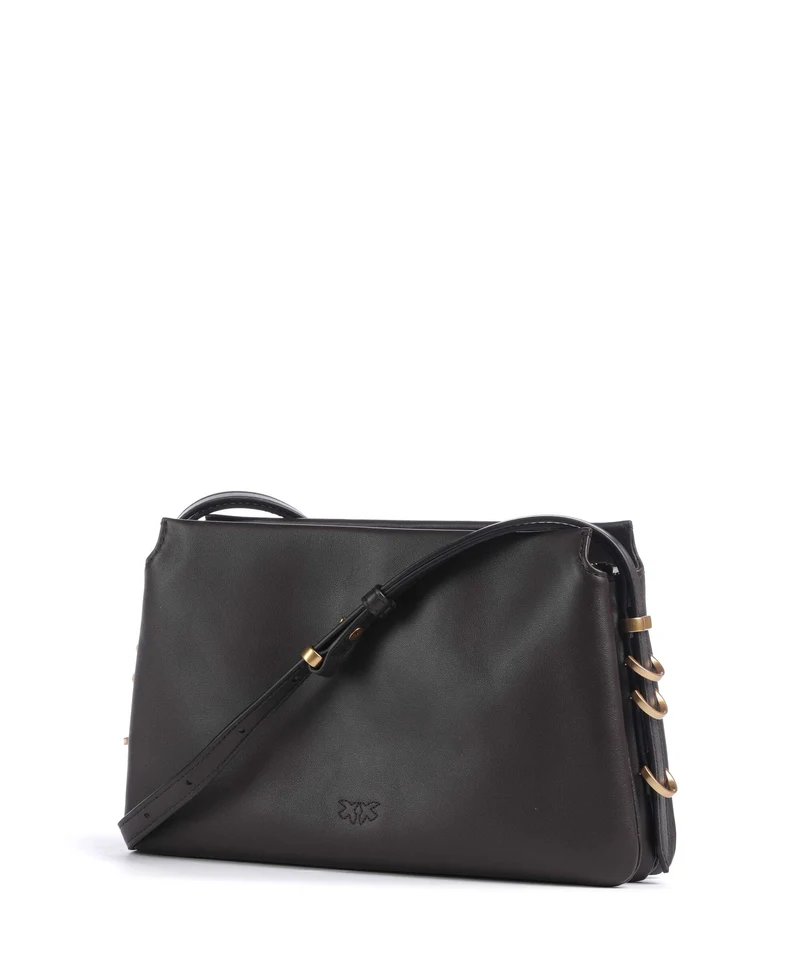 Pinko Triplet Mini Sac bandoulière marrone marasca/antique gold