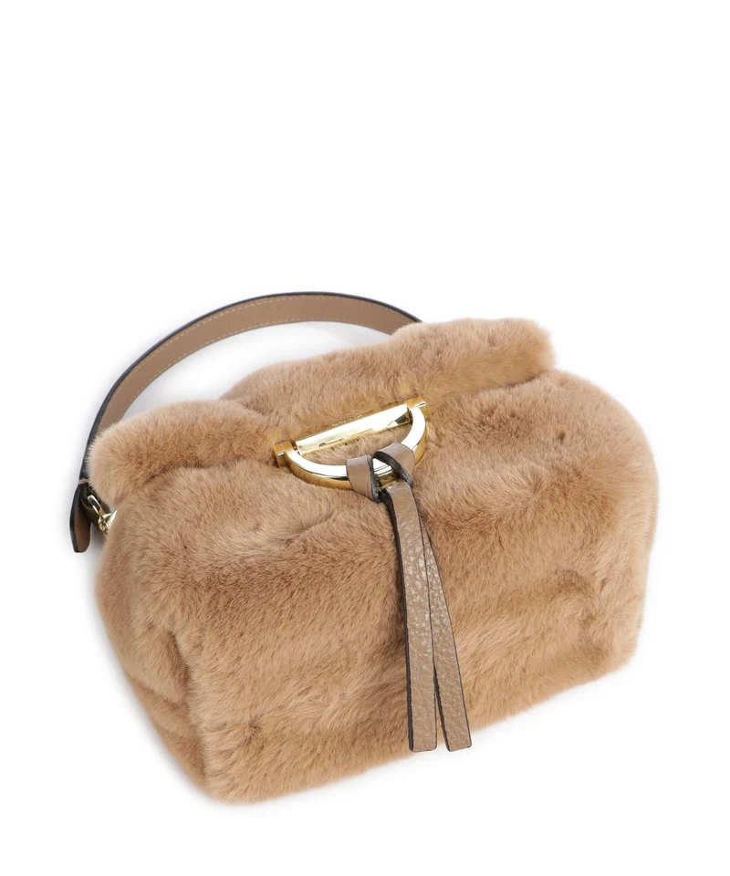 Abro Temi Small Sac porté épaule cappuccino