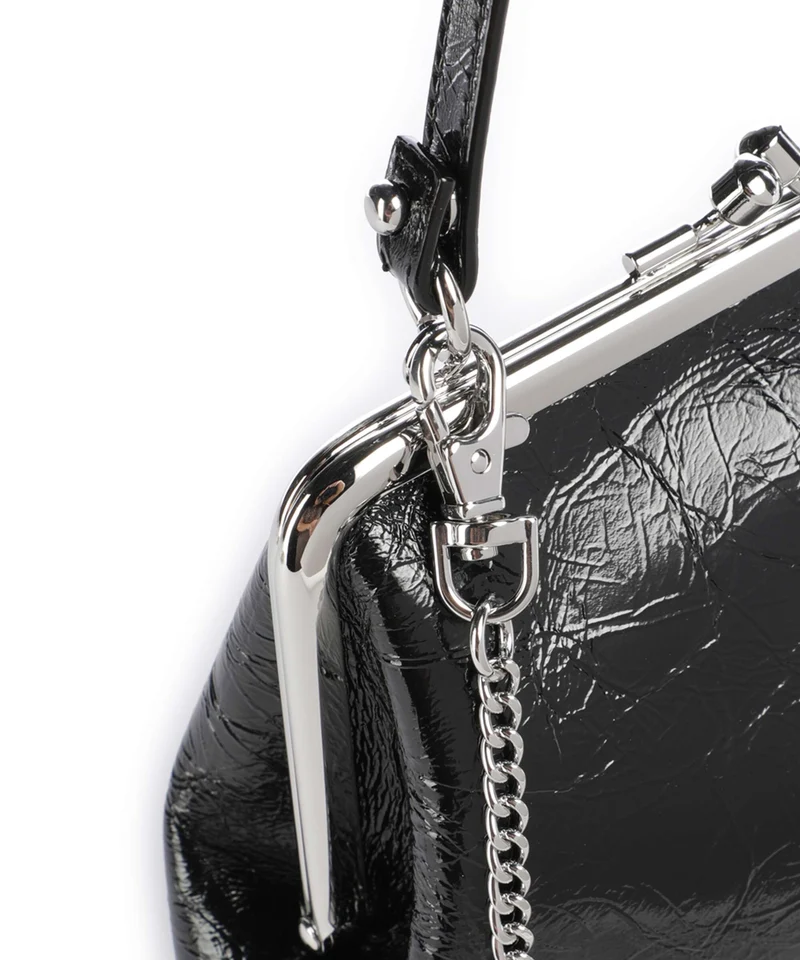 Vivienne Westwood Granny Frame Naplak Sac à main black