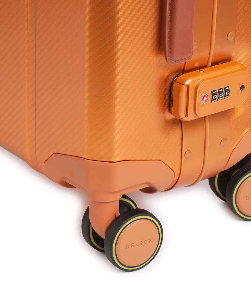 Delsey Paris Alu'R Valise 4 roues orange