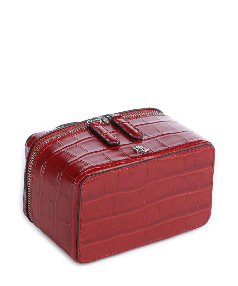 Lauren Ralph Lauren Hallee Small Sac bandoulière festive red