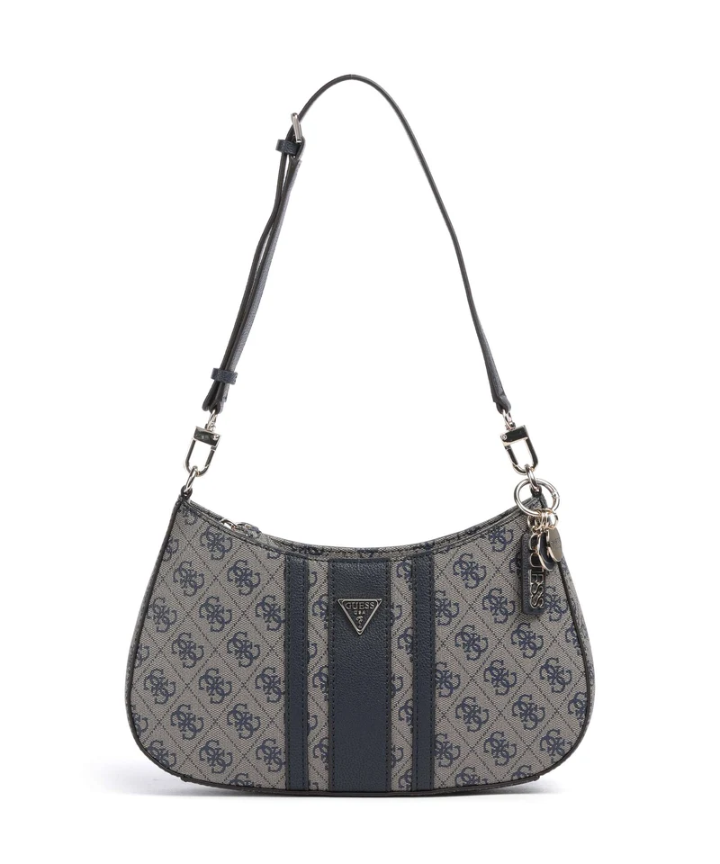 Guess Noelle II Sac porté épaule midnight logo