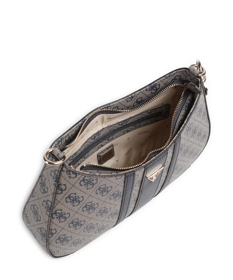 Guess Noelle II Sac porté épaule midnight logo