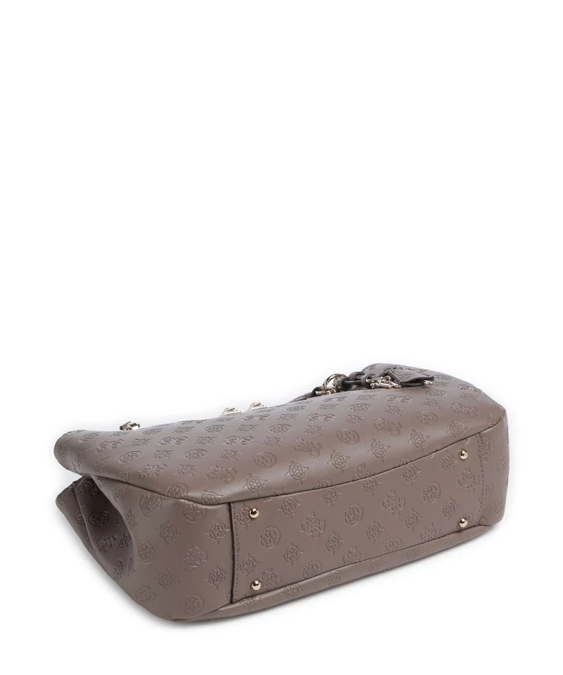 Guess Carmella Girlfriend Sac à main taupe logo