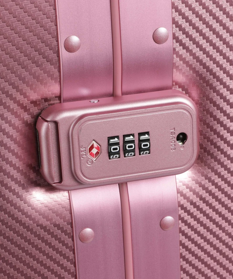 Delsey Paris Alu'R Valise 4 roues pink