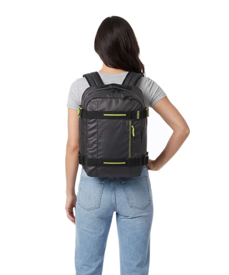 American Tourister Urban Track Sac à dos d'ordinateur black/lime