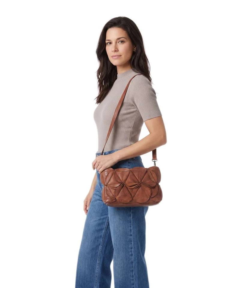 Depeche Rio Sac bandoulière dark cognac