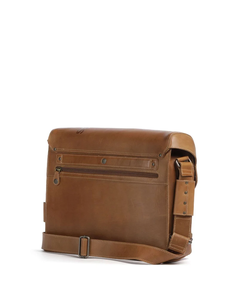 Aunts & Uncles Heritage Medium Judd Sac messager tan