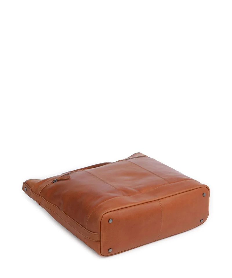 The Chesterfield Brand Wax Pull Up Cow Westbrook Sac à main cognac