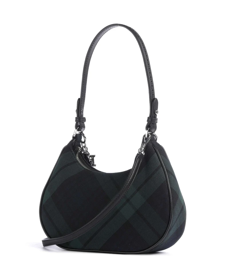 Lauren Ralph Lauren Marcy Small Sac porté épaule black watch tartan